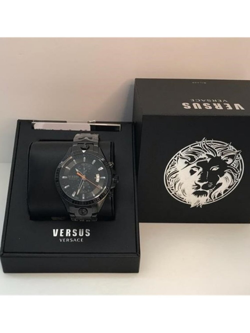 New Authentic VERSUS Versace Griffith Chronograph Bracelet Watch, 46mm